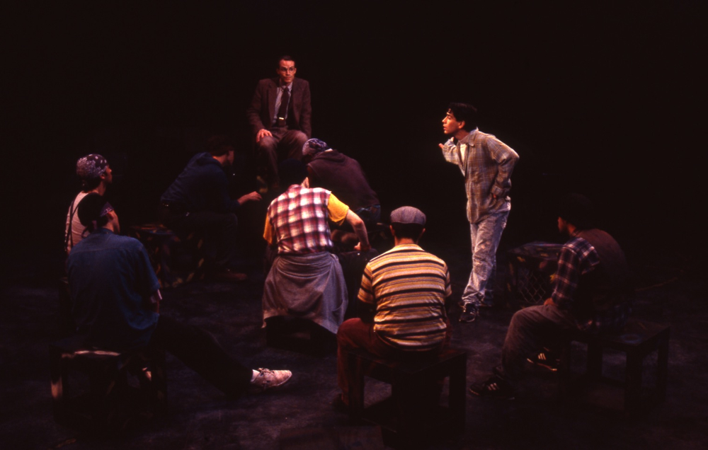 Stand-Up Tragedy: Ron Heneghan, Gendell Hernandez, and Ensemble